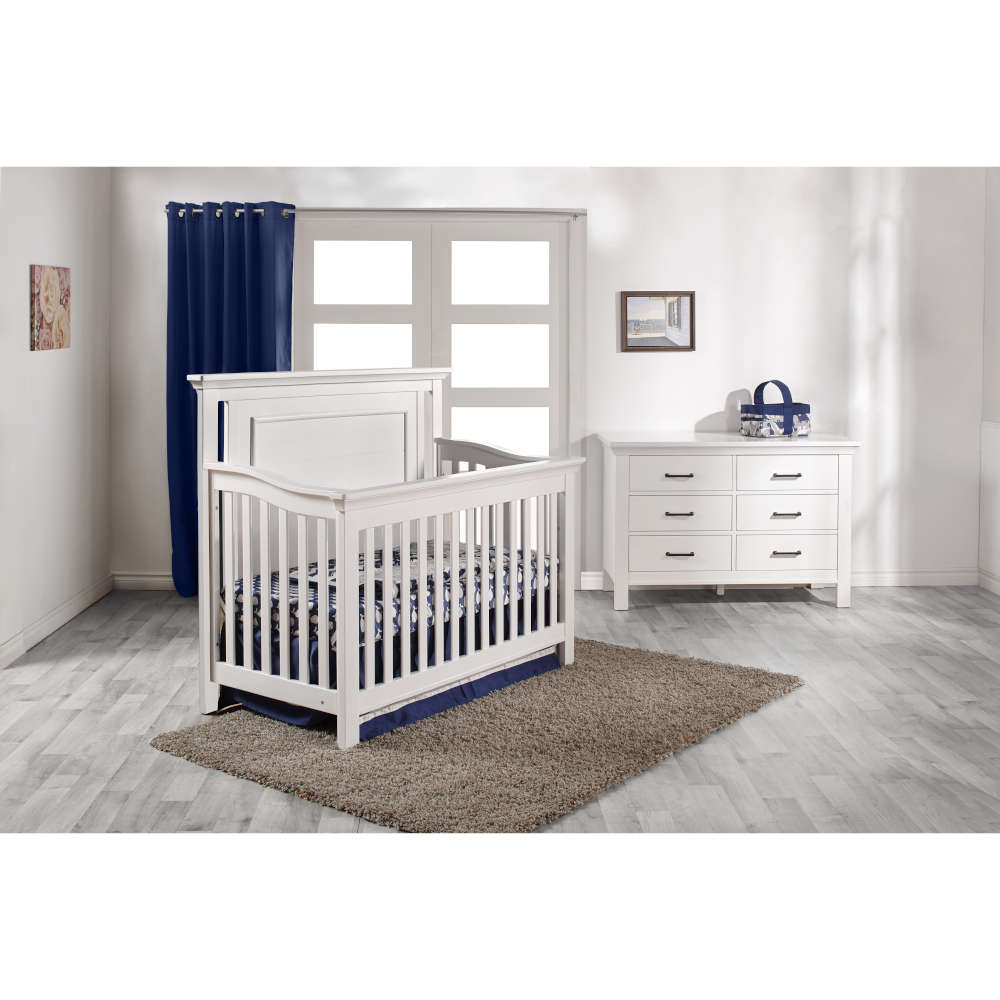 Pali Como Forever Crib + Double Dresser Set