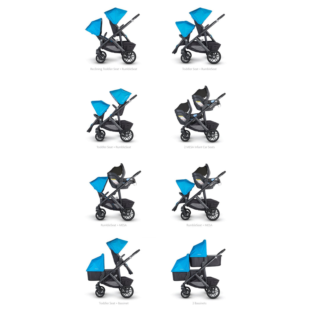 UPPAbaby Vista / Vista V2 Upper Adapters