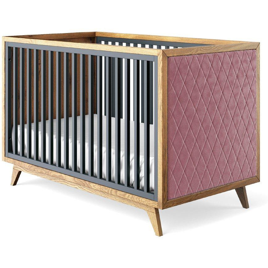 Romina Uptown Classic Crib (Tufted Sides)