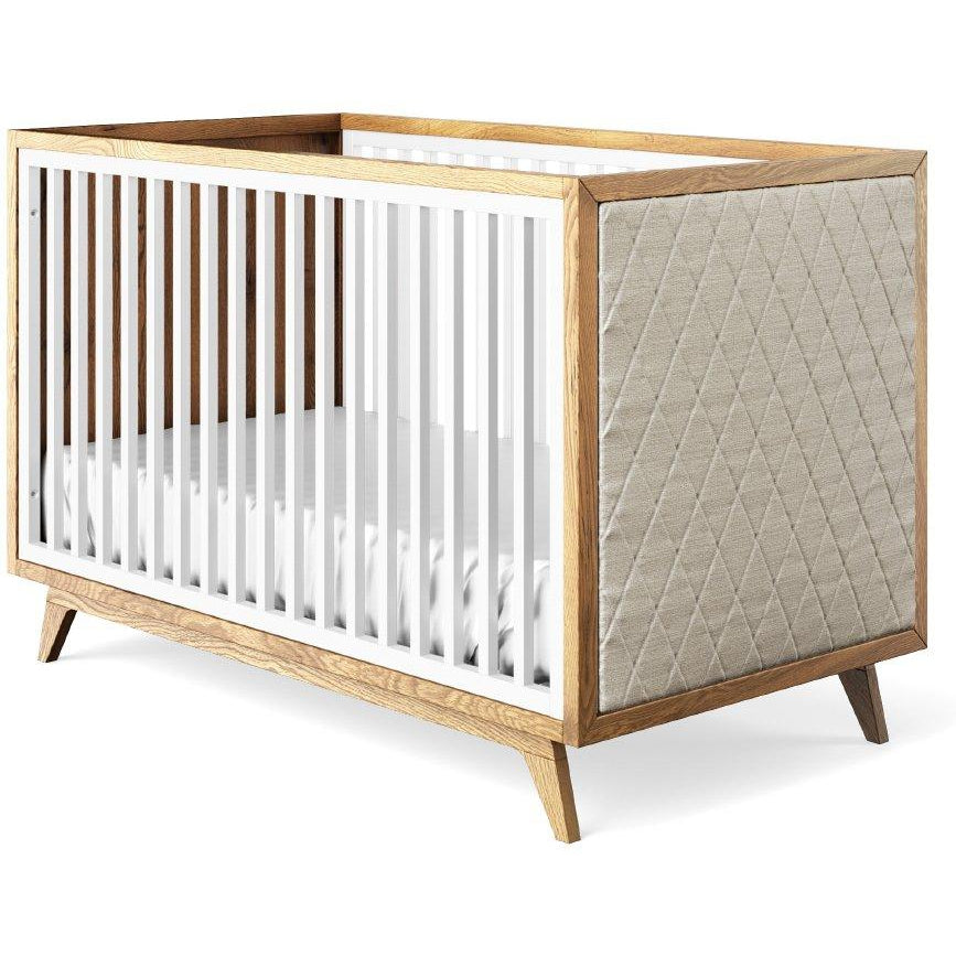 Romina Uptown Classic Crib (Tufted Sides)