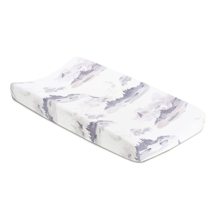 Oilo Misty Mountain Jersey Changing Pad Cover