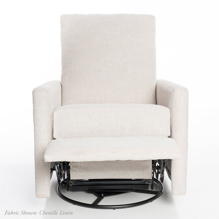 Oilo Drew Recliner + Swivel Nursery Glider