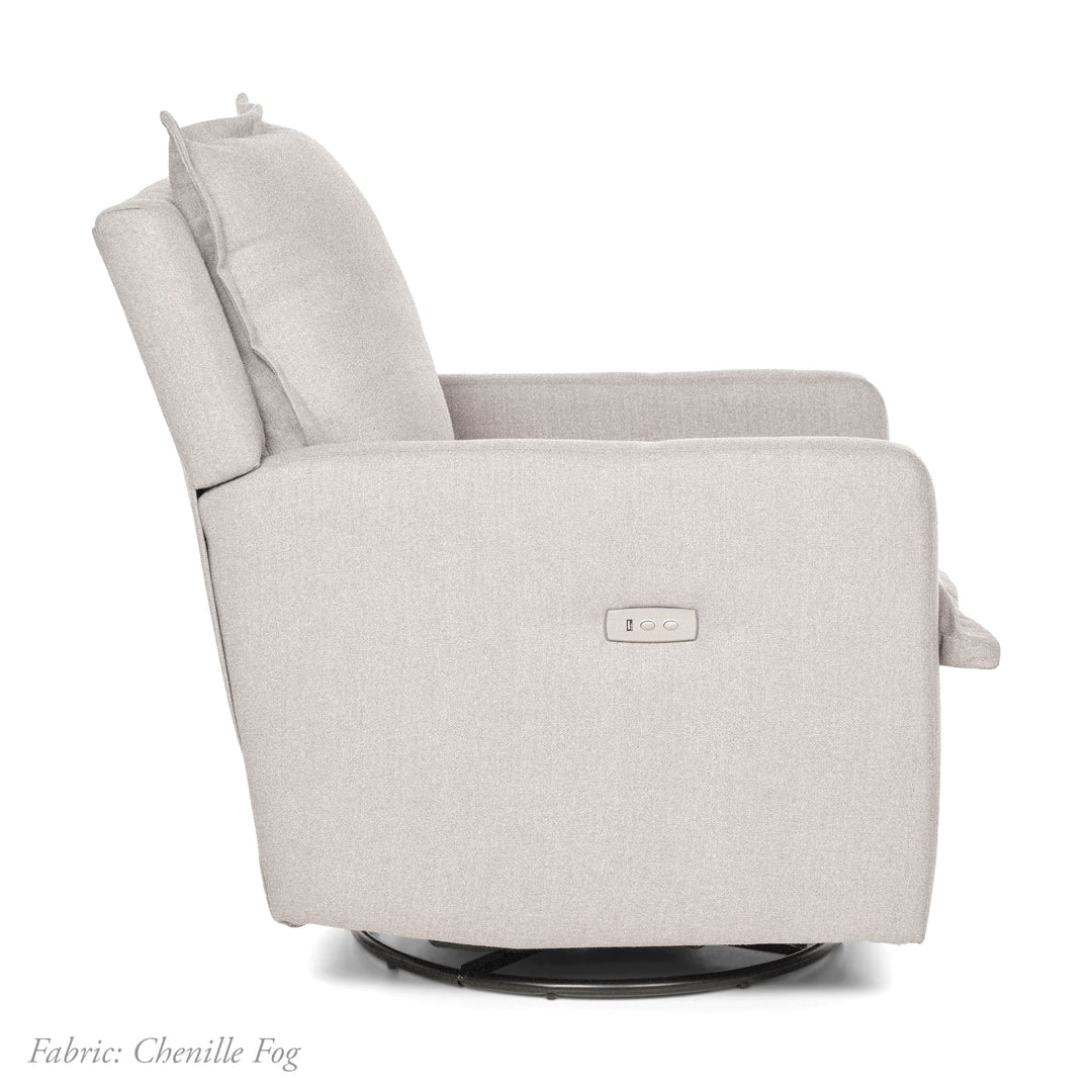 Oilo Flynn Recliner + Swivel Nursery Glider