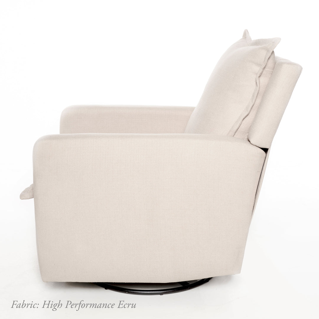 Oilo Flynn Recliner + Swivel Nursery Glider