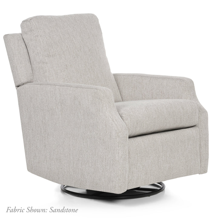 Oilo Harlow Recliner + Swivel Nursery Glider