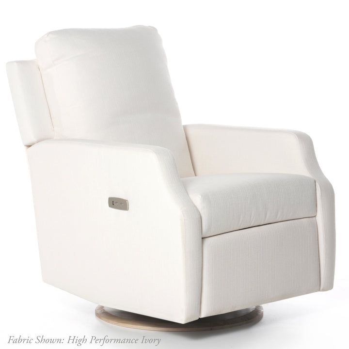 Oilo Harlow Recliner + Swivel Nursery Glider