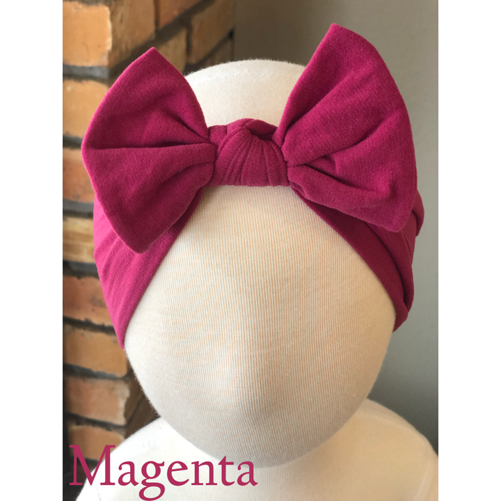 Sugar + Maple Baby Classic Bow Headband