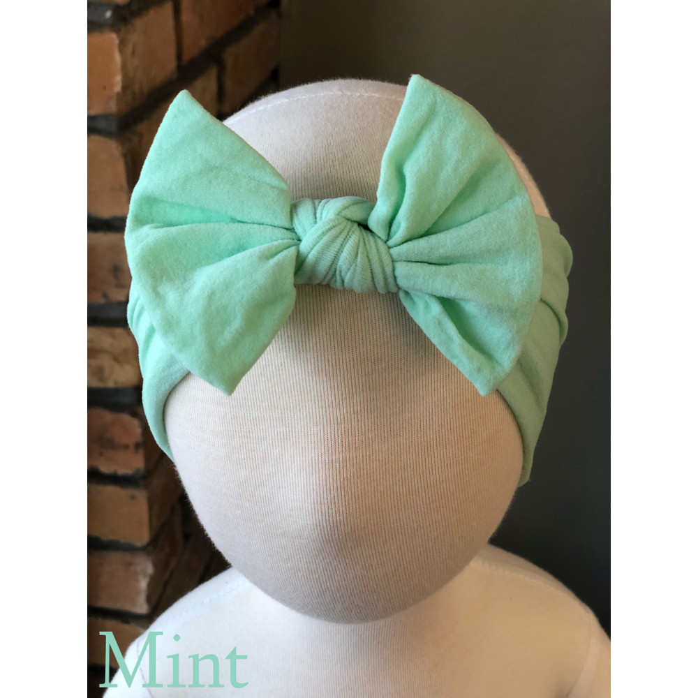 Sugar + Maple Baby Classic Bow Headband