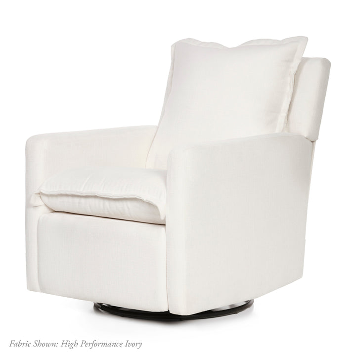 Oilo Flynn Recliner + Swivel Nursery Glider