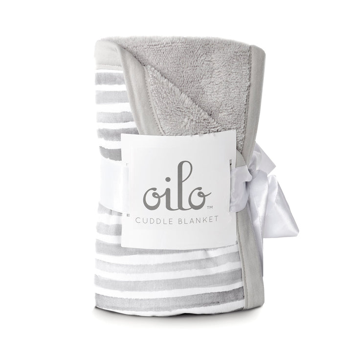 Oilo Ink Stripe Cuddle Blanket