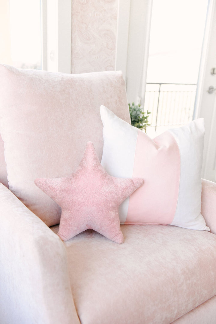 Oilo Blush Star Pillow