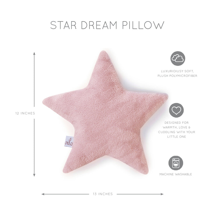 Oilo Blush Star Pillow