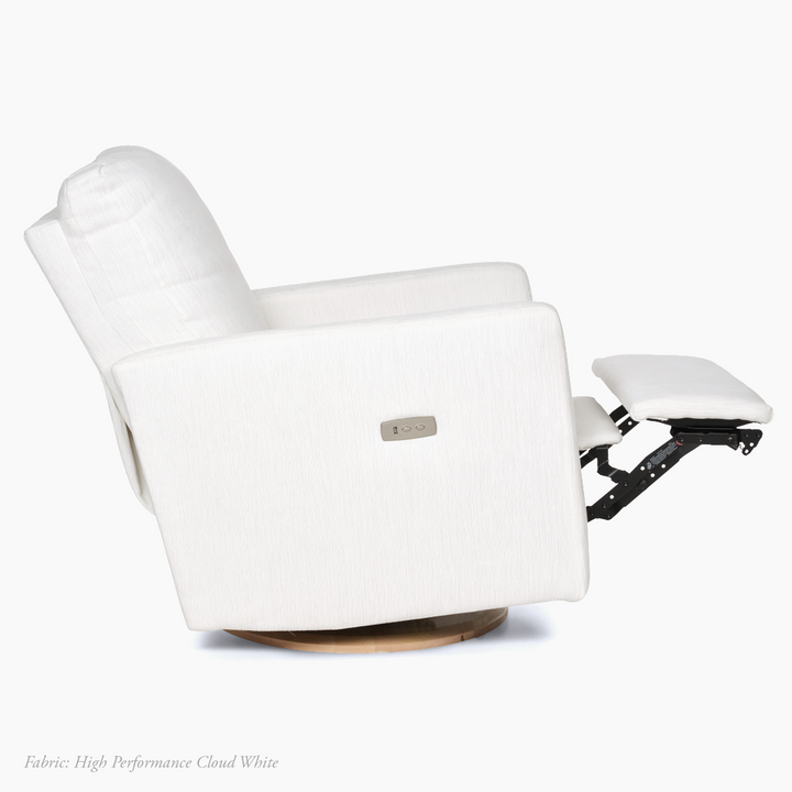 Oilo Drew Recliner + Swivel Nursery Glider