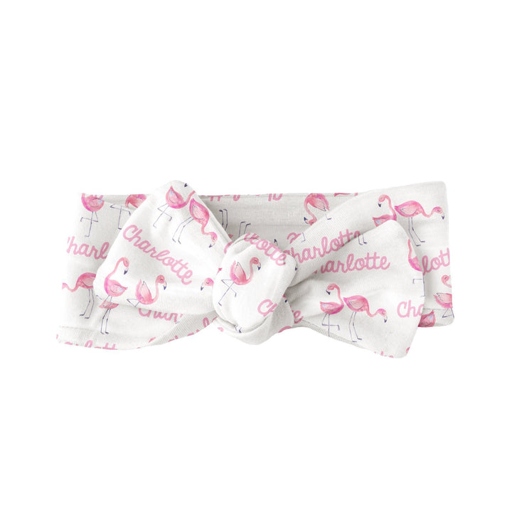 Sugar + Maple Bow  - Flamingo